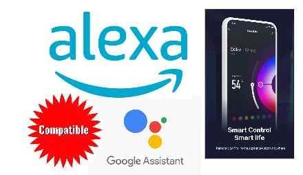 Wave Smart Home Curtain Track With Alexa/Google Home Control & Remote